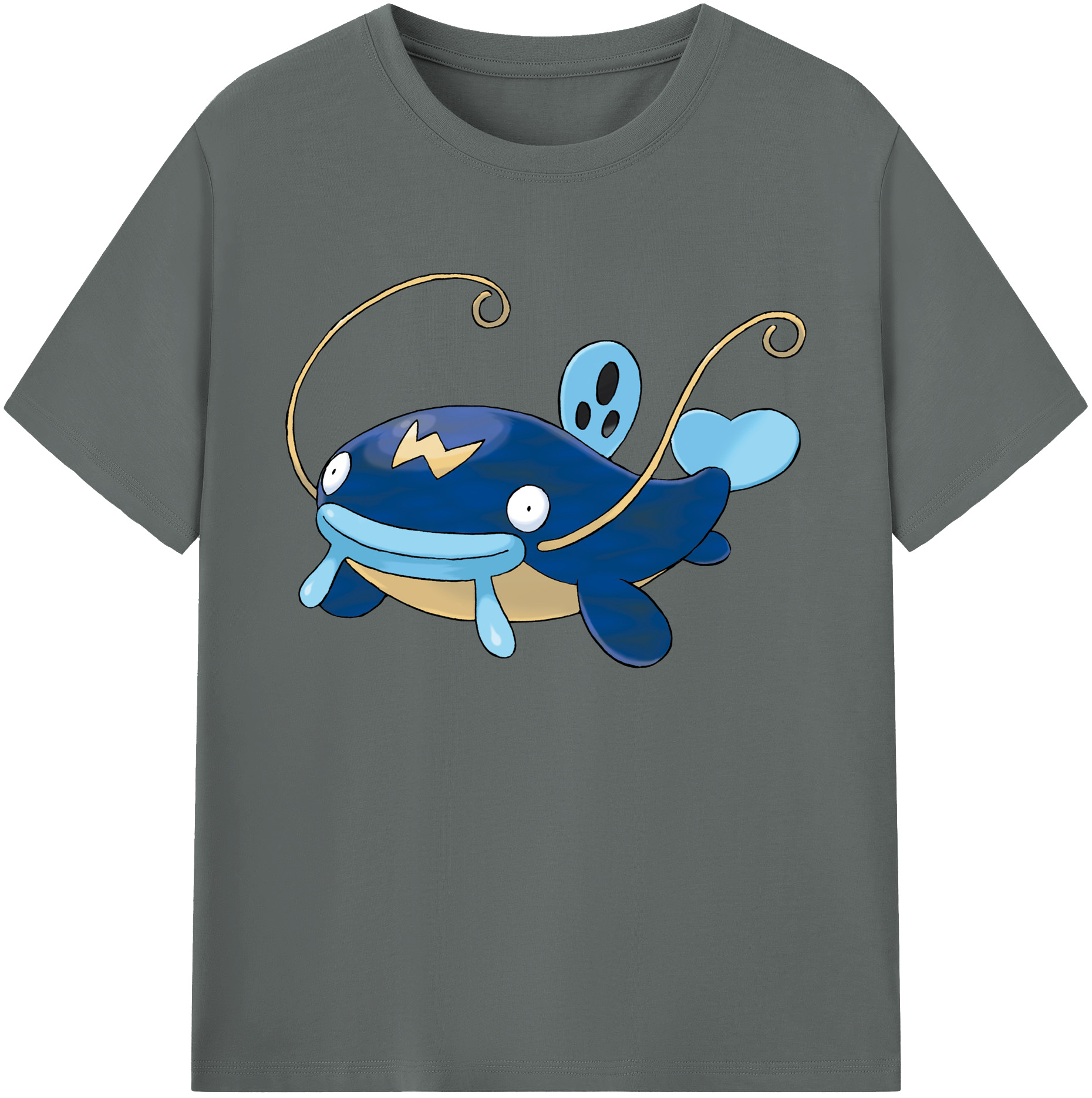 （画像用） ポケットモンスター Pokémon 綿100％ メンズ半袖Tシャツ｜肌触りやわらか＆通気性